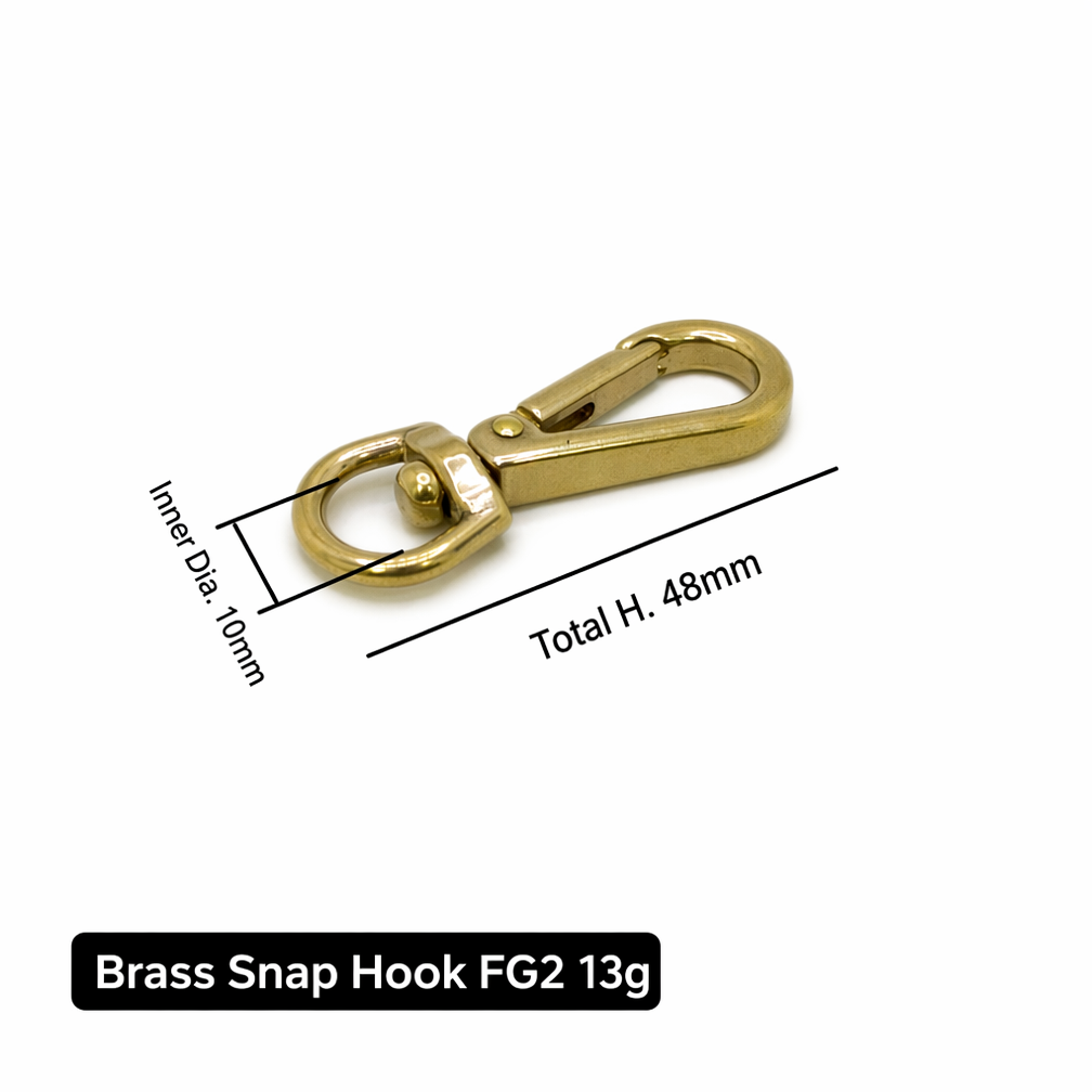 Brass Swivel Snap Hook FG2