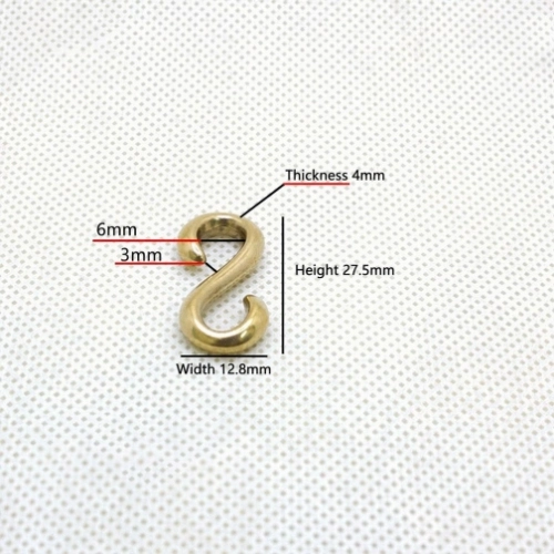 Brass S-Hook