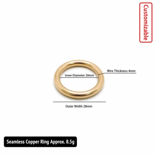 Seamless Brass O-Ring