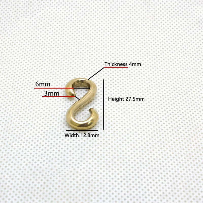 Brass S-Hook